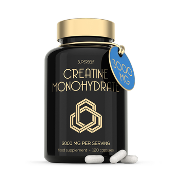Review of SuperSelf Creatine Monohydrate 3000mg 120 Capsules