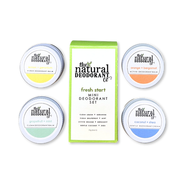 Review of The Natural Deodorant Co. Fresh Start Mini Deodorant Set 1 Each