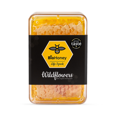 Review of BioHoney Organic Raw Honeycomb Wildflowers 200g