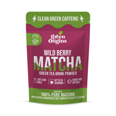 Review of Green Origins Wild Berry Matcha Green Tea Drink Powder 75g