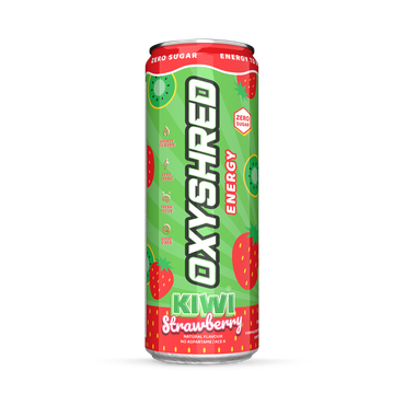 Review of OxyShred Energy RTD Kiwi Strawberry 355 ml
