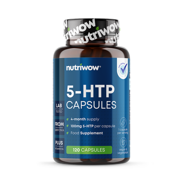 Review of 5HTP Capsules - High Strength 5-HTP 100mg from Griffonia Seed Complex - 120 Vegan Capsules