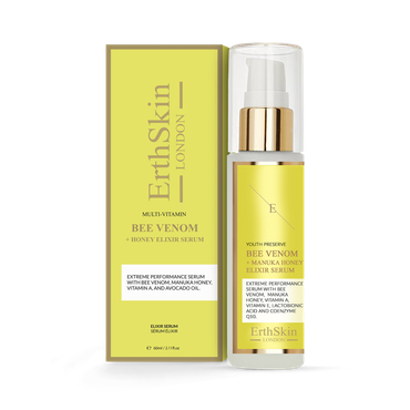Review of Erth Skin London Bee Venom + Manuka Honey Elixir Serum 60ml