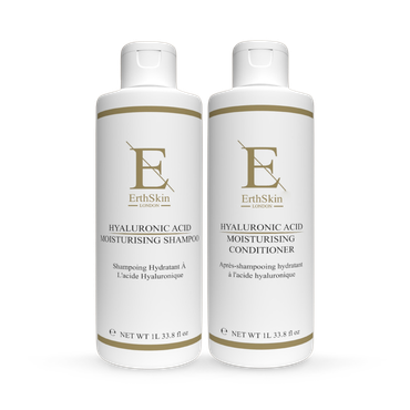 Review of Erth Skin London Hyaluronic Acid Moisturising Shampoo 1L + Hyaluronic Acid Moisturising Conditioner 1L