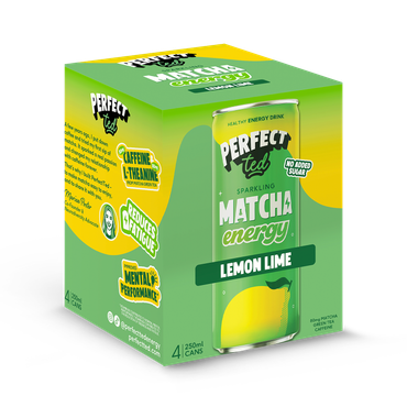 Review of PerfectTed Matcha Energy Lemon & Lime 4 x 250 ml