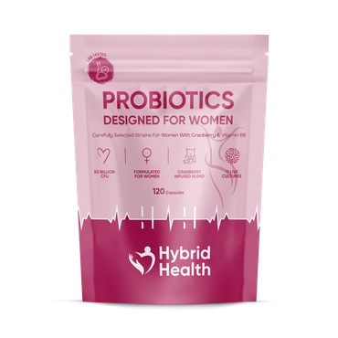 Review of Hybrid Health Pro + Pre Bio Cultures for Women 120 Capsules
