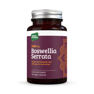 Review of Nature Provides Boswellia Serrata (2000mg) 5:1 Extract | 65% Boswellic Acid 180 Capsules