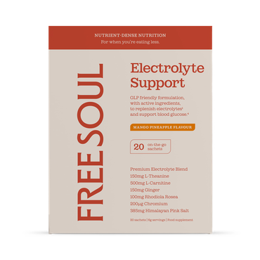 Review of Free Soul GLP Electrolyte Support Sachets Mango Pineapple 20 Sachets