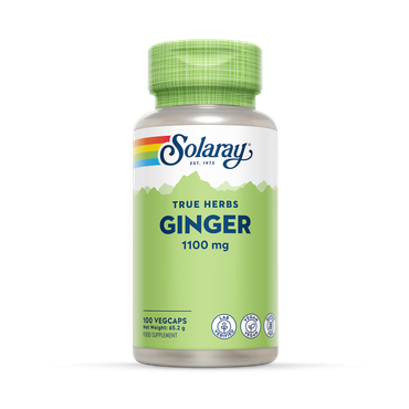 Review of Solaray Ginger Root 1100mg Digestive & Everyday Wellness Support 100 Vegan Capsules