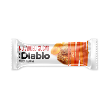 Review of Diablo No Added Sugar Muesli Bar Apricot 30g