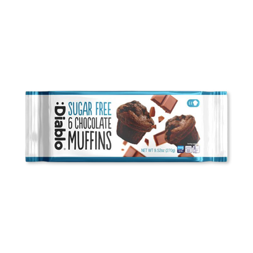 Review of Diablo Sugar Free Chocolate Muffins 6 x 45g