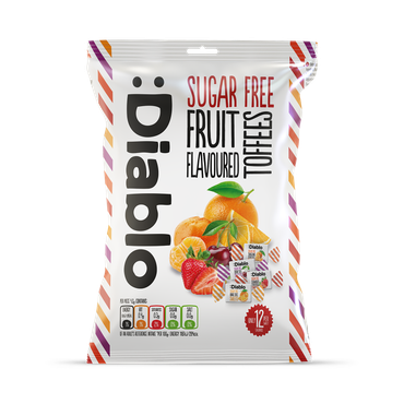 Review of Diablo Sugar Free Fruit Flavoured Toffees 75g