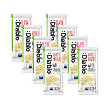 Review of Diablo No Added Sugar White Chocolate Bar 75g Pack of 8
