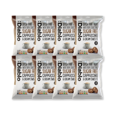 Review of Diablo Sugar Free Cappuccino and Cream Sweets 75g Pack of 8