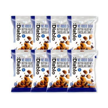 Review of Diablo No Added Sugar Butter Sweets Filled with Chocolate 75g Pack of 8