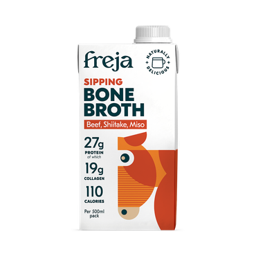 Review of Freja Sipping Bone Broth Beef, Shiitake & Miso 500 ml