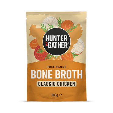 Review of Hunter & Gather Bone Broth Pouch Classic Chicken 300 g
