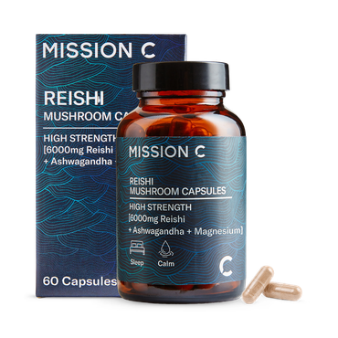 Review of Mission C Reishi Capsules 6000mg with Ashwagandha + Magnesium 60 Vegan Capsules