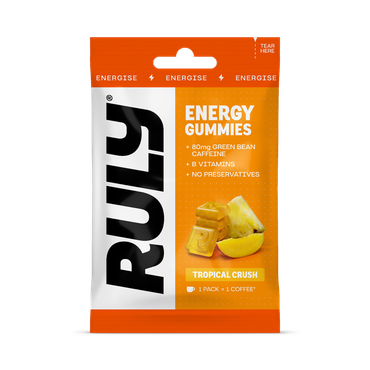 Review of Ruly Energy Gummies Tropical Crush 42g