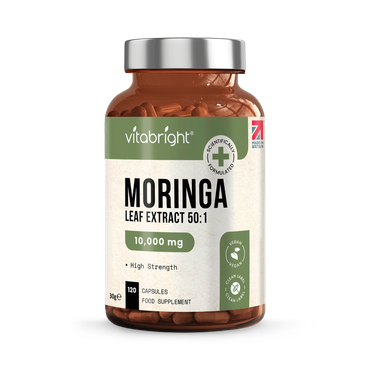 Review of VitaBright Moringa Leaf Extract 10,000mg per Capsule - 120 Capsules - 1 a Day