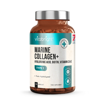 Review of VitaBright Marine Collagen Complex 9-in-1 - 2450mg per Serving - 120 Capsules