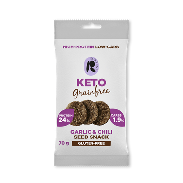 Review of Rosten KETO Seed Snack Garlic & Chilli 70g