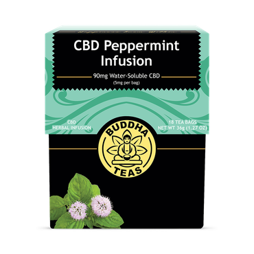 Review of Buddha Teas CBD Peppermint Infusion 1 x27g