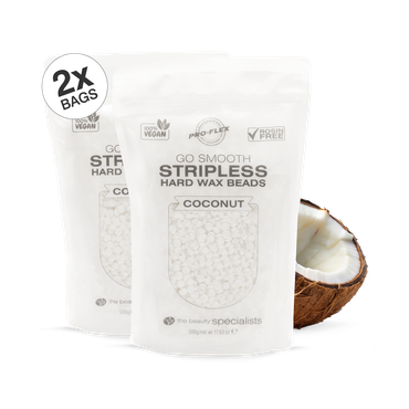 Review of Rio Go Smooth Stripless Hard Wax Beads 500g x 2 pack (Coconut)