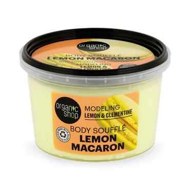 Review of Organic Shop Modelling Lemon Macaron Body Souffle Lemon & Clementine 250ml