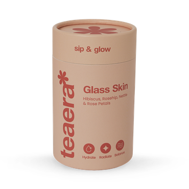 Review of Teaera Glass Skin Loose Leaf Tea – Hibiscus, Rosehip, Nettle & Rose Petal - 30 Serving