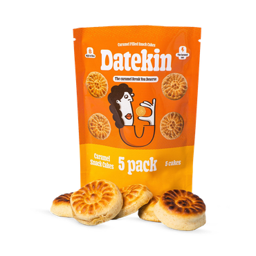 Review of Datekin Caramel Filled Cakes 5 x 15g Cakes