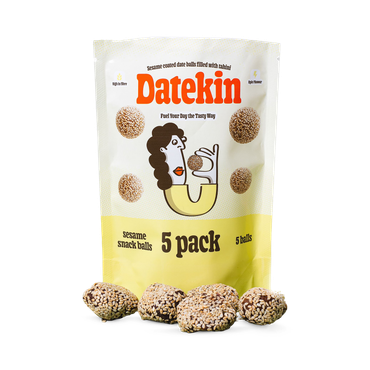 Review of Datekin Sesame Coated Date Balls Filled with Tahini 5 x 15g
