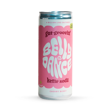 Review of Belly Dance Water Kefir Soda Cherry Berry