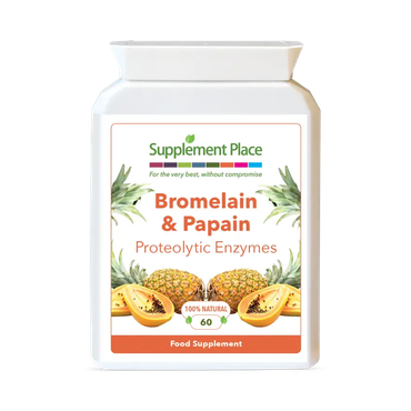 Review of Supplement Place Bromelain & Papain Proteolytic Enzymes | 60 Capsules