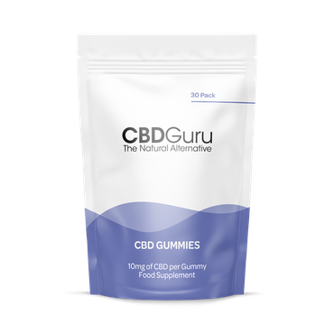 Review of CBD Guru CBD Gummies 10mg 30 Pack - Mixed Fruit Flavour Broad Spectrum CBD Gummy Bears, 300mg Total CBD