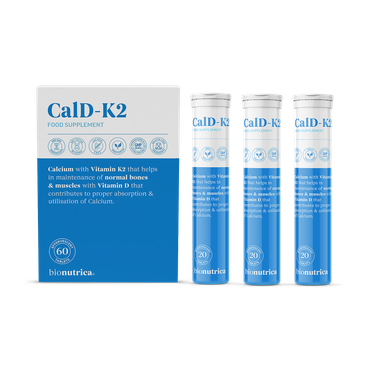 Review of Calcium + Vitamin K2 with Vitamin D for Bone & Muscle Support – 60 Effervescent Tablets