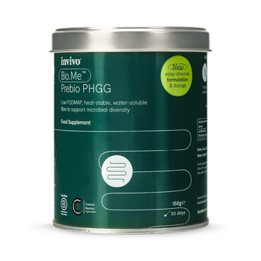Review of Invivo Prebio PHGG 150g. Prebiotic Fibre Powder. Tin