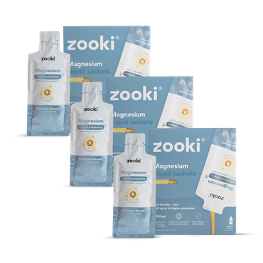 Review of Zooki Liposomal Magnesium Bisglycinate 2000mg Pineapple 90 Sachets Bundle