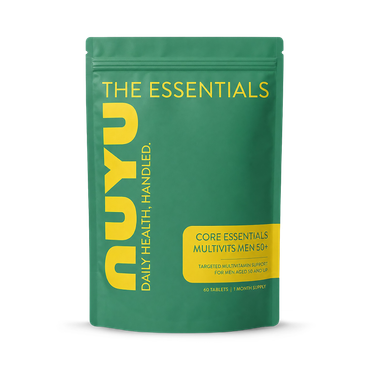 Review of NUYU Core Essentials Men's 50+ Multivitamin 60 Tablets