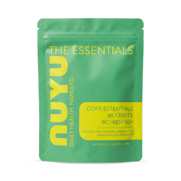 Review of NUYU Core Essentials Women's 50+ Multivitamin 60 Tablets