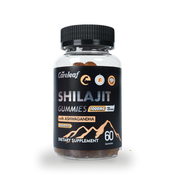 Review of careleaf Sugar-Free Shilajit Gummies Berry Flavor 60 Gummies