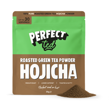 Review of PerfectTed Hojicha Roasted Green Tea Powder 30g