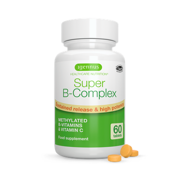 Review of Super B-Complex with Active Methylated B Vitamins & Vitamin C, 60 Tablets