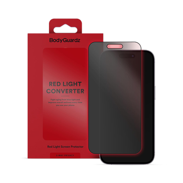 Review of BodyGuardz Red Light Converter Phone Privacy Screen Protector for iPhone 17/16 Pro Max