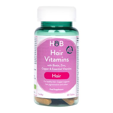 Holland & Barrett Hair Vitamins 60 Tablets | Holland & Barrett