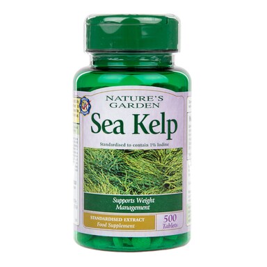 Nature’s Garden Sea Kelp 15mg (Iodine) 500 Tablets