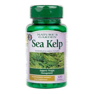 Natures Garden Sea Kelp Tablets 15mg 500 Tablets