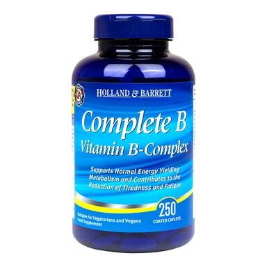 Holland & Barrett Complete B Vitamin B Complex 250 Caplets