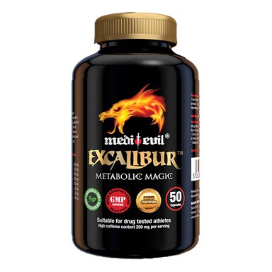 Medi-Evil Excalibur Metabolic Magic 50 Capsules