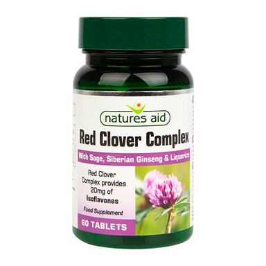 Natures Aid Red Clover Complex 60 Tablets
